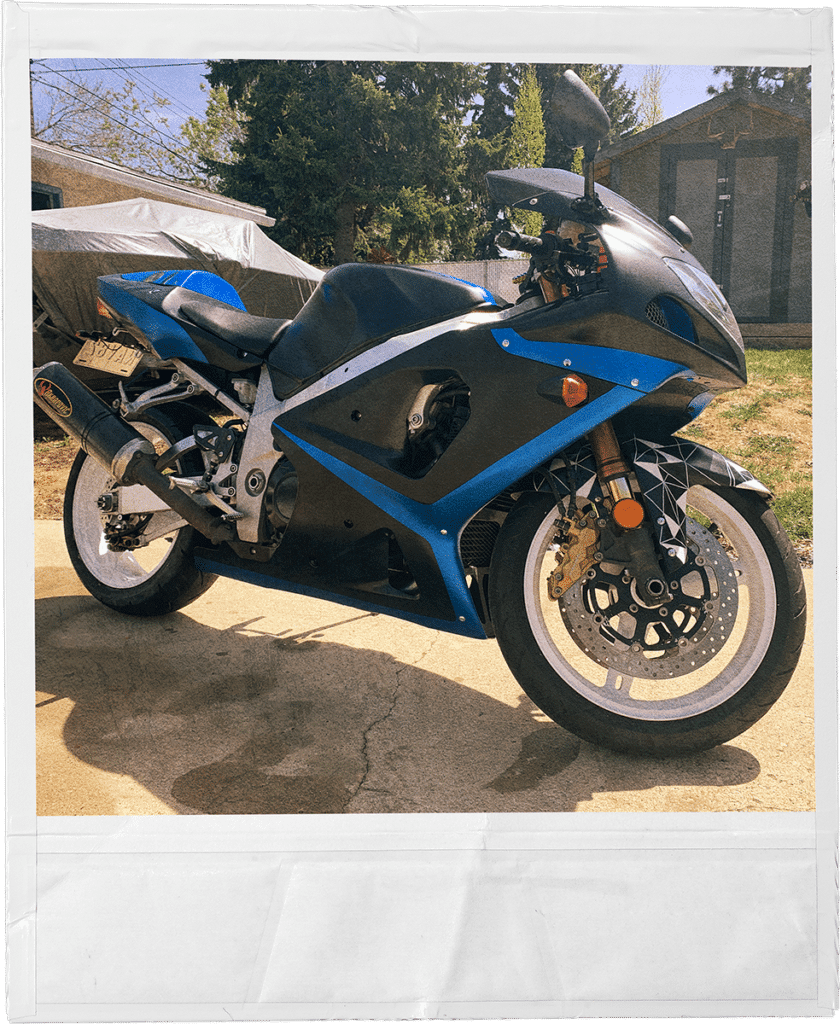 Twisting Steel provided Off-Warranty Motorcycle Service & Repairs for this motorcycle in Edmonton.