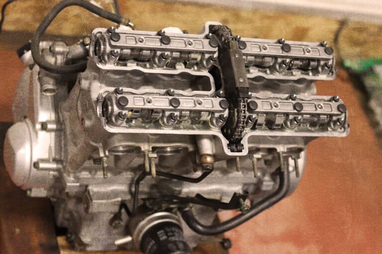 Twisting Steel providing engine repair services as part of our Off-Warranty Motorcycle Service & Repairs in Edmonton.